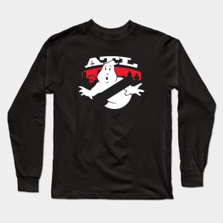 ATL Ghostbusters - Red-Jacket Long Sleeve T-Shirt